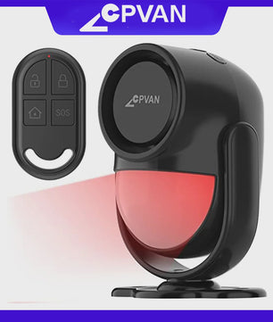 Draadloze Infrarood Bewegingsmelder met Afstandsbediening - 125dB Alarm