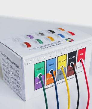 Siliconen Elektrische Draad Set (16-30AWG) - 5 Kleuren voor DIY Projecten
