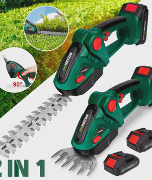 2-in-1 Snoerloze Hedgeschaar & Grasmaaier - Makita 18V Batterij Compatibel