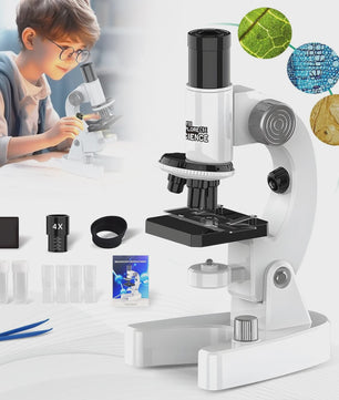 Krachtige 4800x HD Microscoop voor Studenten en Kinderen - Educatief Lab Geschenk