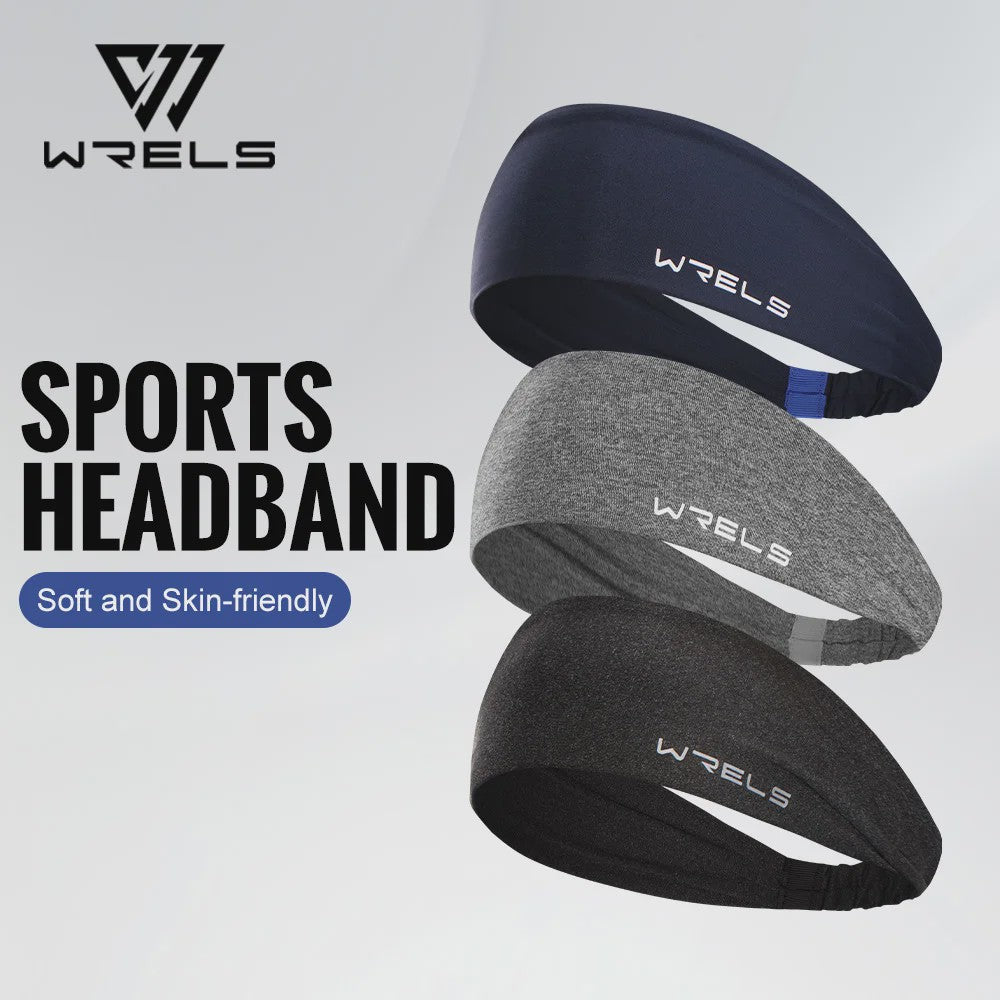 WRELS Sport Hoofdband - Vochtafvoerend & Ademend voor Dames en Heren