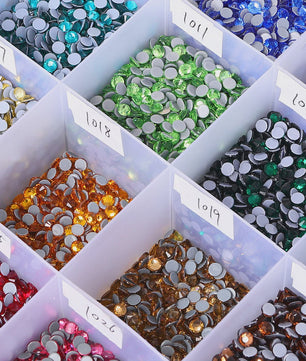 1440 Stuks Hotfix Kristallen Steentjes SS6-SS20 - DIY Nail Art & Decoratie