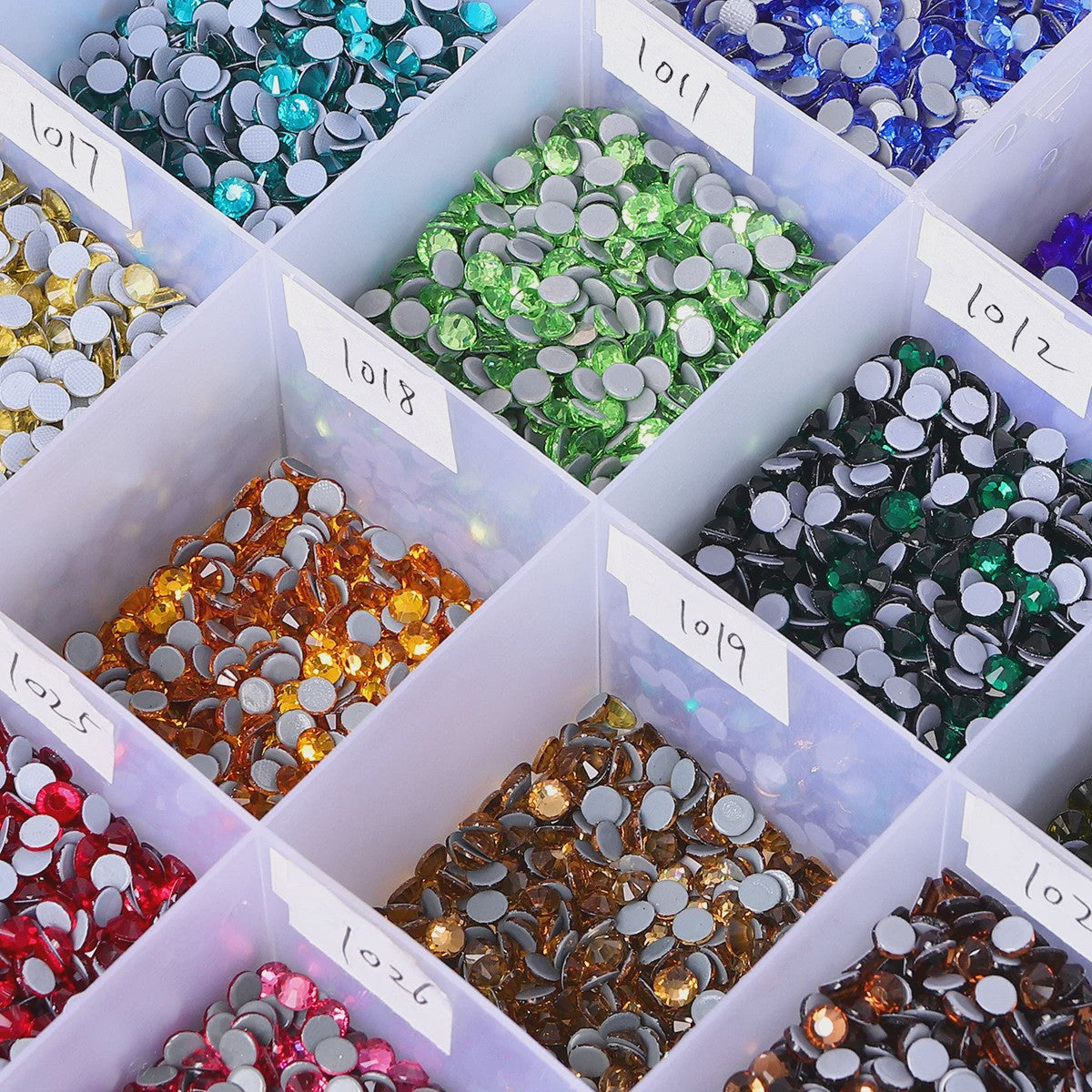1440 Stuks Hotfix Kristallen Steentjes SS6-SS20 - DIY Nail Art & Decoratie
