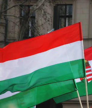 Hongaarse Vlag 90x150cm - Decoratieve Polyester Vlag van Hongarije