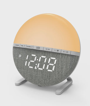 Sunrise Wekker met Wake-up Light, Nachtlamp en Sfeervolle Zonsopgang Simulatie