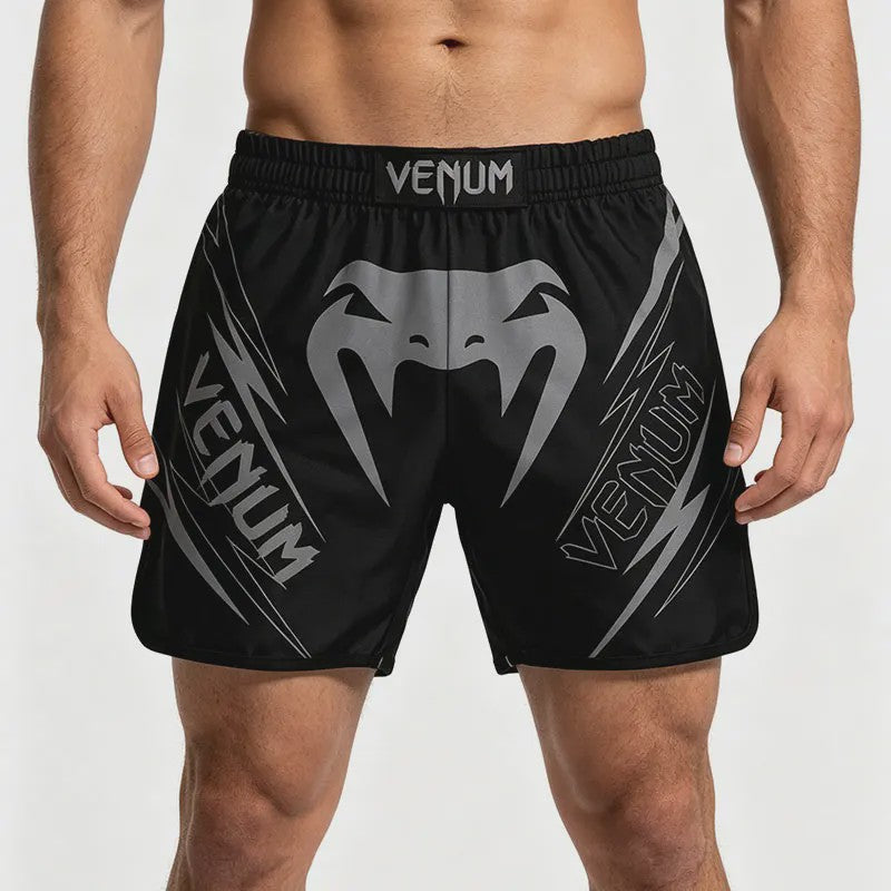 Herensportbroek 3D Print Sneldrogend Ademend MMA Trainingsbroek
