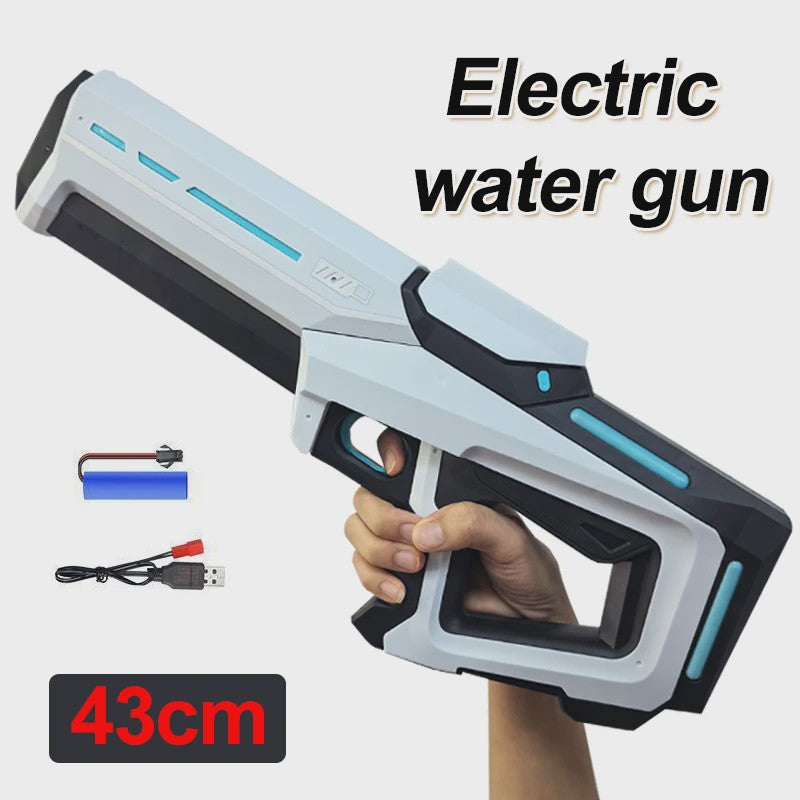 Krachtige Elektrische Waterpistool 43cm met Automatische Waterzuiging - Zomer Speelgoed voor Kinderen & Volwassenen