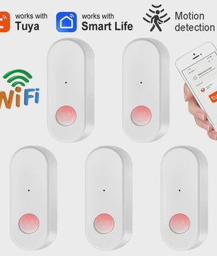 Tuya WiFi PIR Bewegingsmelder - Slimme Home Beveiliging met Smart Life App