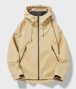 Unisex Waterdichte Ademende Outdoor Jas met Capuchon - Sport & Wandelen
