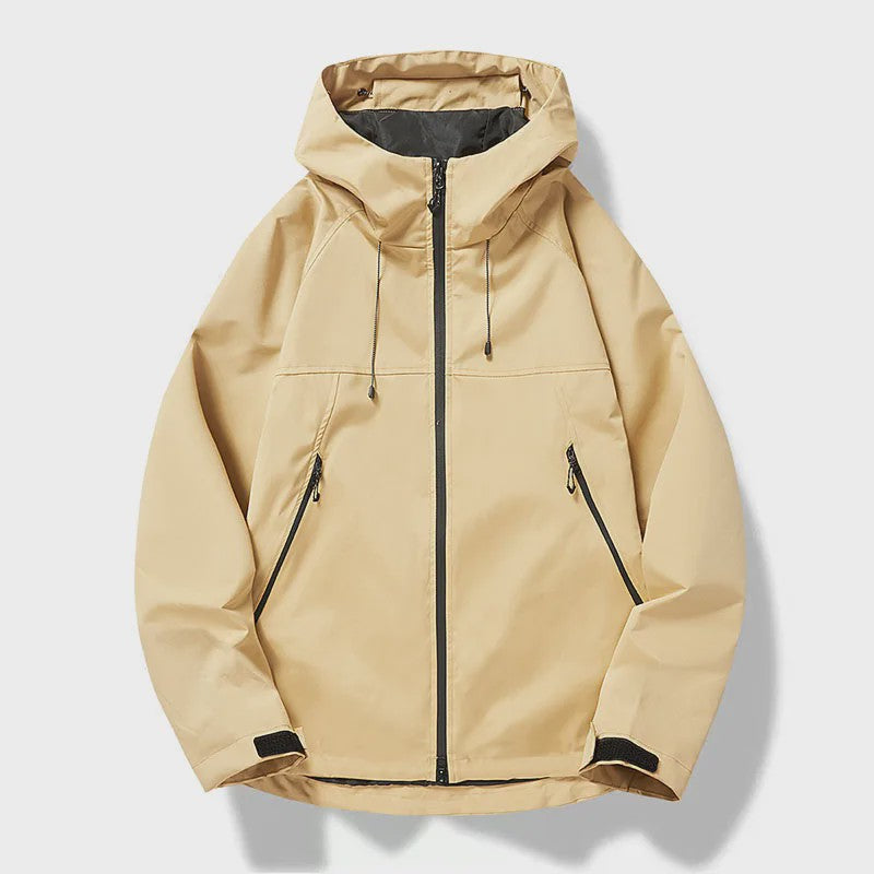 Unisex Waterdichte Ademende Outdoor Jas met Capuchon - Sport & Wandelen