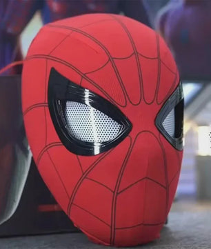 Spider-Man Cosplay Masker met Knipperende Ogen - Ademend & Comfortabel