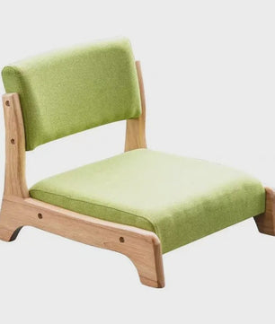 Moderne Houten Fauteuil met Ergonomische Rugleuning - Scandinavisch Design