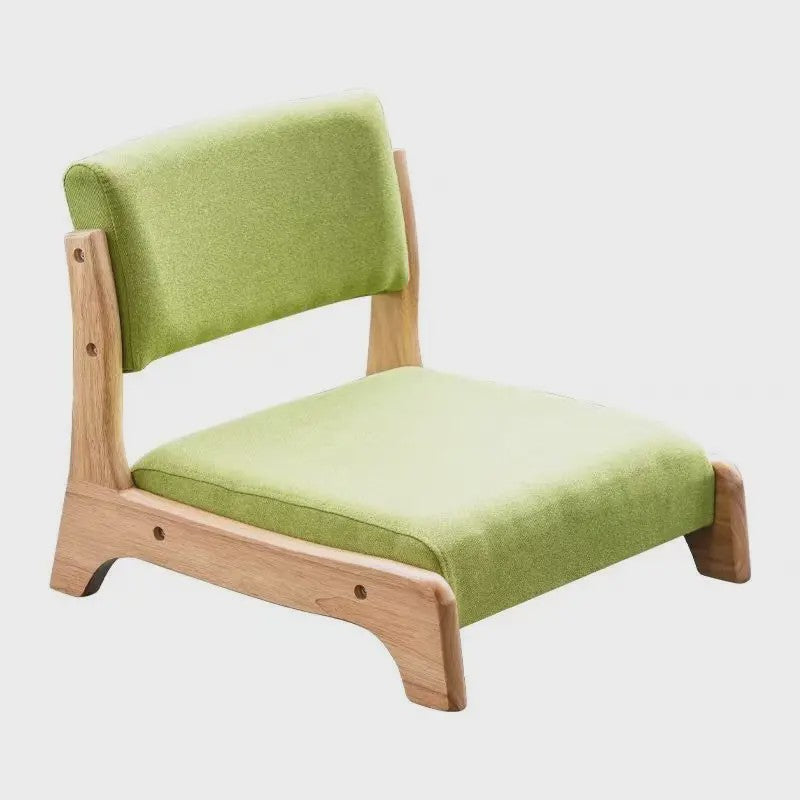 Moderne Houten Fauteuil met Ergonomische Rugleuning - Scandinavisch Design