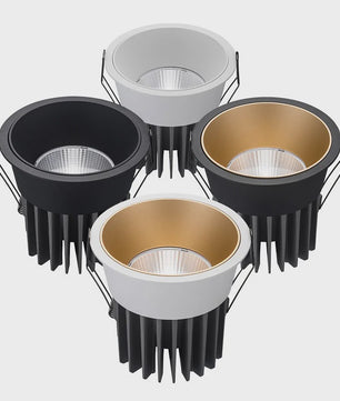 Dimbare LED Downlighter Inbouwspot Aluminium COB 110V/220V - Diverse Maten