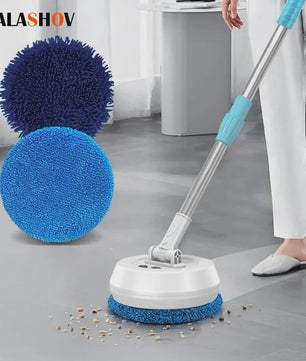 Draadloze Spin Mop: Automatische Vloer-, Auto- en Ramenreiniger