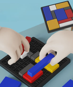 Logisch Denkspel voor Kinderen en Volwassenen - Breinbreker Puzzel met 88 Uitdagingen