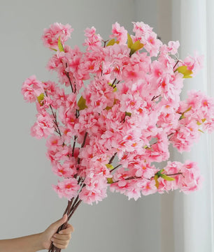 Kunstbloemen Boeket Sakura Takken - Sfeervolle Decoratie voor Huis, Feest & Bruiloft