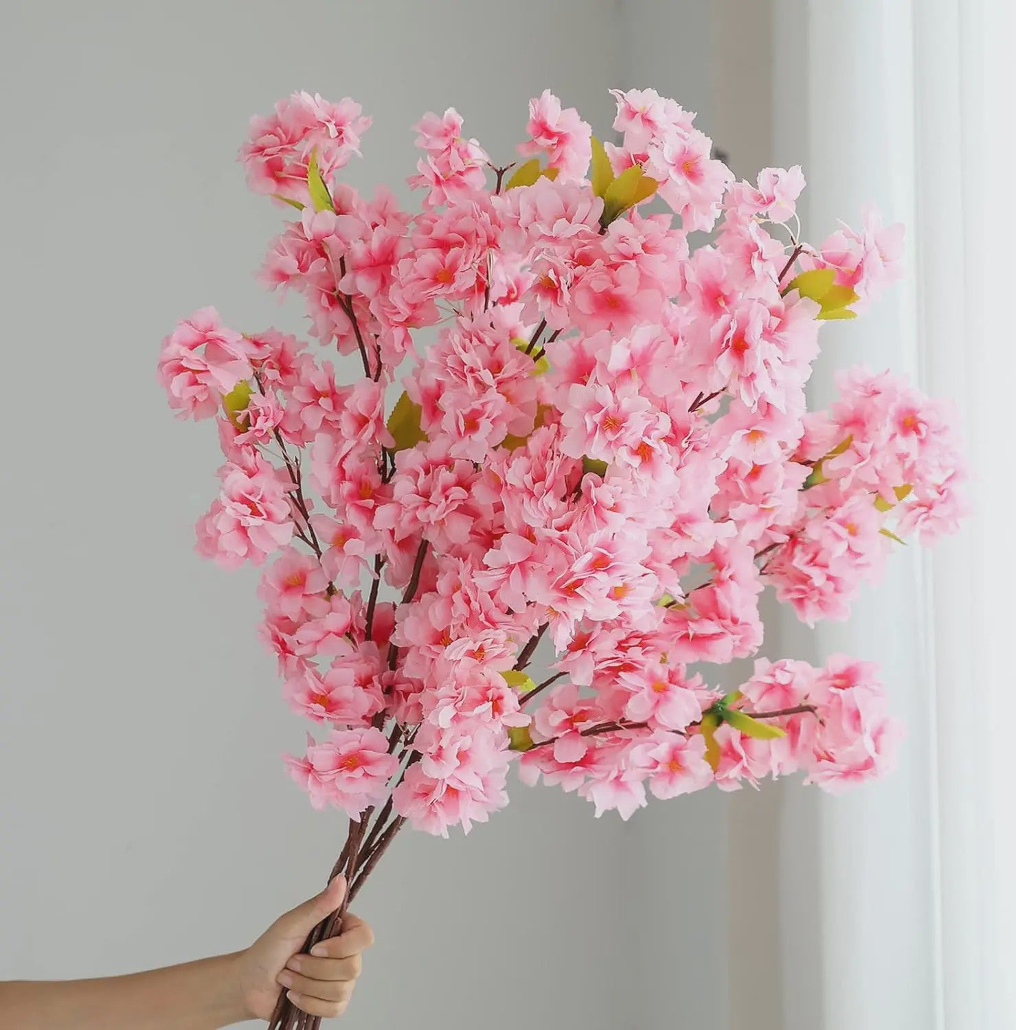Kunstbloemen Boeket Sakura Takken - Sfeervolle Decoratie voor Huis, Feest & Bruiloft