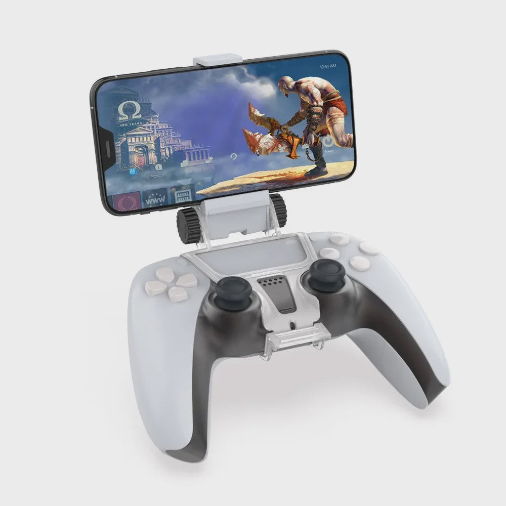 Verstelbare Telefoonhouder voor PS5 DualSense Controller - Game & Stream