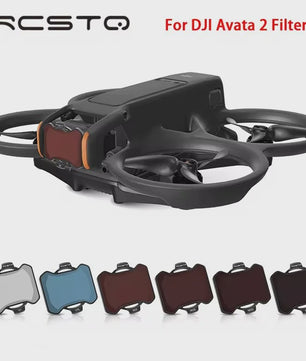 RCSTQ Filterset voor DJI Avata 2 Drone - ND8, ND16, ND32, ND64, UV & CPL Optisch Glas