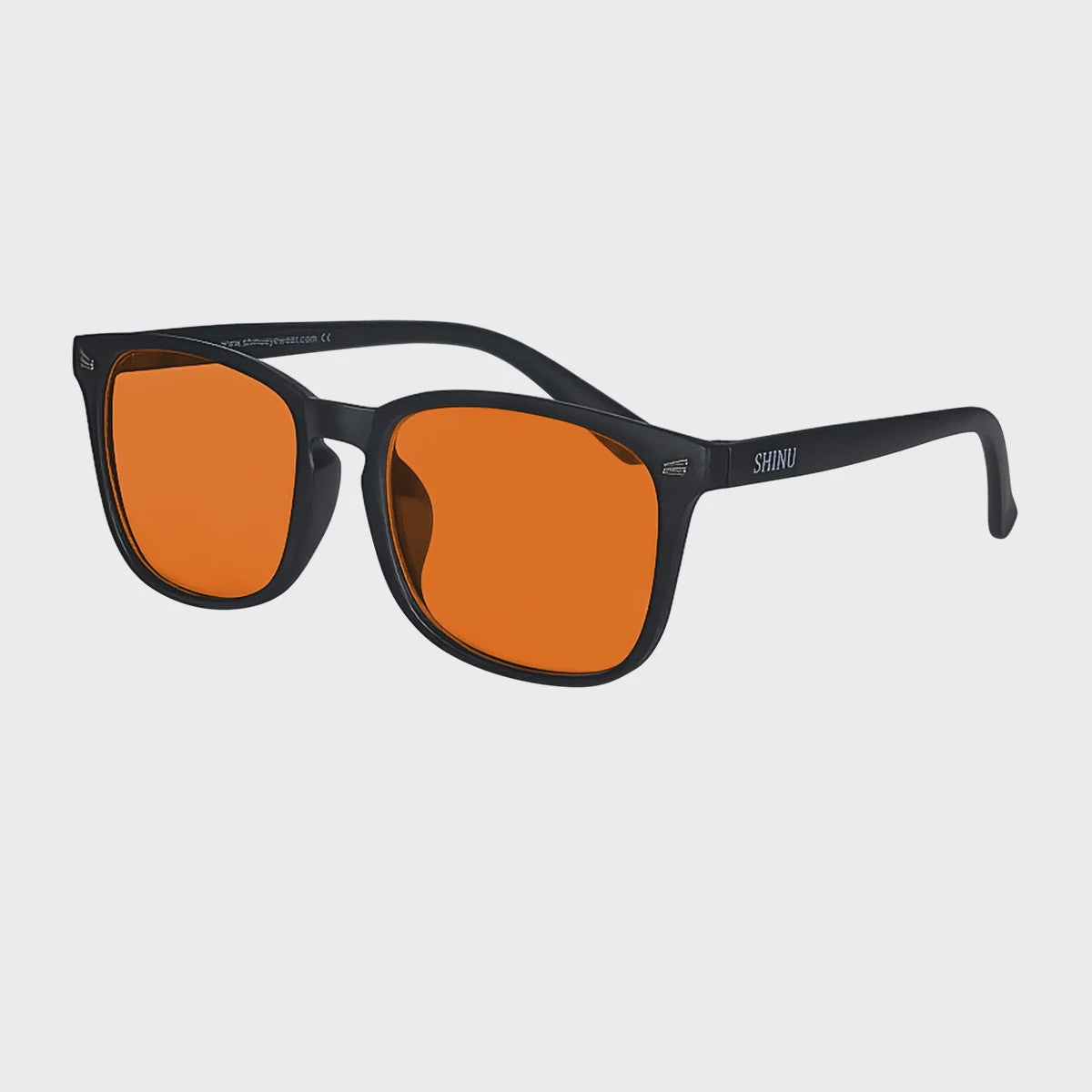 SHINU Slaapbril met Rode Lens: Blokkeert 99% Blauw Licht voor Betere Slaap en Minder Oogvermoeidheid