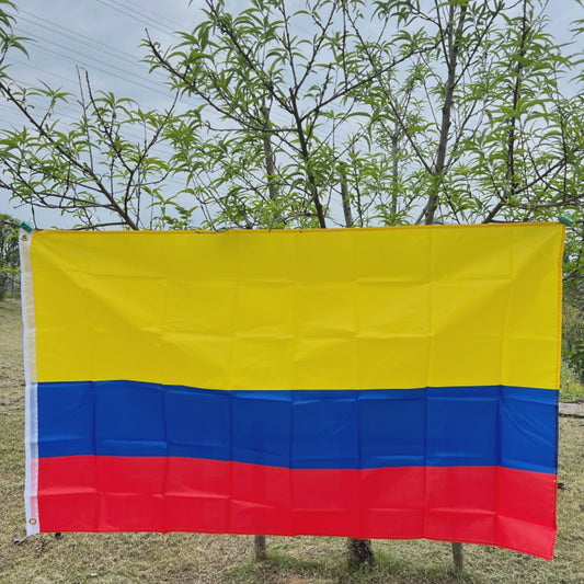 Colombia Vlag 90x150cm - Polyester - Binnen & Buiten