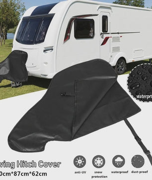 Universele Waterdichte Oxford Beschermhoes voor Caravan Trekhaak - Stof- en UV-bestendig