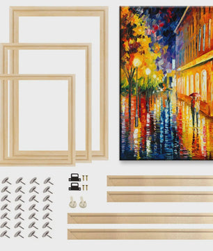 Houten Canvas Frame 35x55cm & 40x60cm - Perfect voor Schilderen & Posters