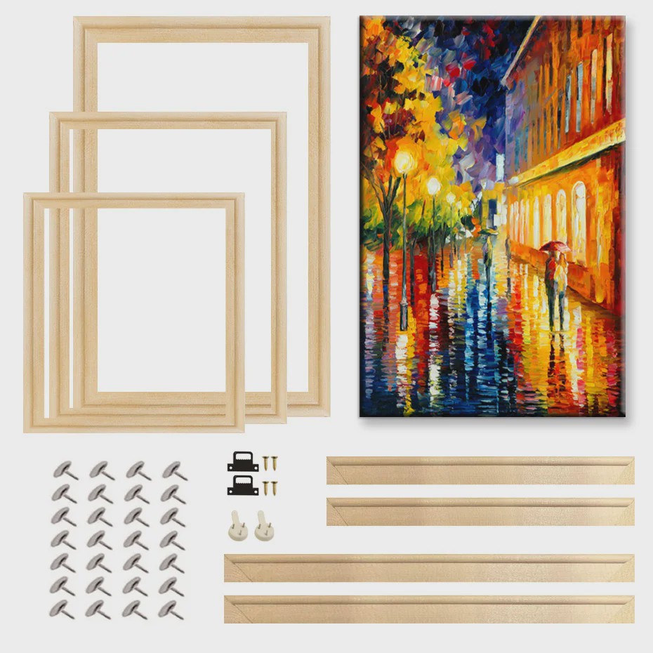 Houten Canvas Frame 35x55cm & 40x60cm - Perfect voor Schilderen & Posters