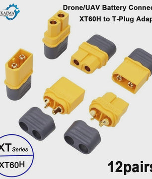 XT60H Connectoren Set (Male/Female) met Beschermhoes - 3-12 Paren