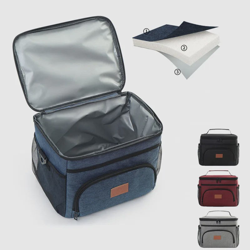 Grote Thermische Lunchtas Rugzak - Lekvrij & Geïsoleerd voor Picknick en Outdoor