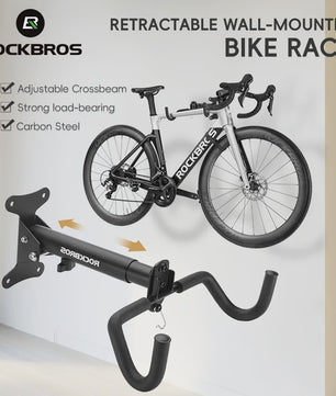 Verstelbare Fiets Hanger Wandmontage - Versterkte Fietsenrek voor Garage & Thuis