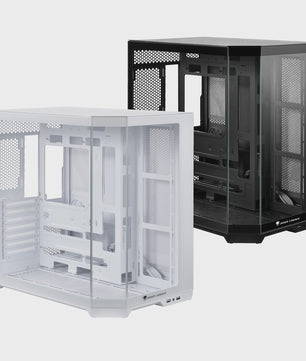 ATX Mid Tower PC Gaming Case met Glazen Panel en Hoge Airflow