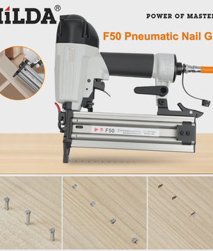 HILDA 8016 Pneumatische Nietmachine voor Houtbewerking en Decoratie
