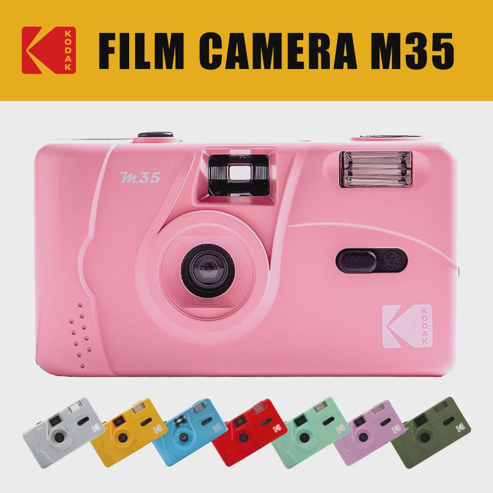 Kodak M35 Filmcamera - Herbruikbare Retro Camera met Flits