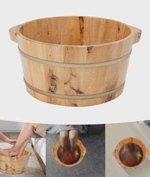 Houten Voetenbad Emmer - Ruim en Comfortabel voor Thuis of Salon