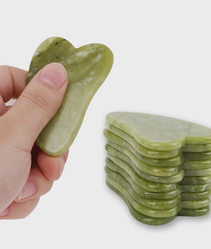 Natuurlijke Jade Roller & Gua Sha Set - Gezichtsmassage & Huidverbetering