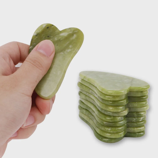 Natuurlijke Jade Roller & Gua Sha Set - Gezichtsmassage & Huidverbetering