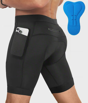 Heren Fietsbroek Performance met 3D Pad - Ademend, Sneldrogend, 3 Zakken