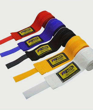 2x Bokszaktraining Bandages Katoen & Nylon - 1.5M, 2M, 3M, 5M Lengtes - Voor Boksen, MMA, Kickboksen
