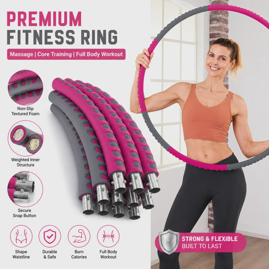 Verstelbare Fitness Ring met Massage Foam - Full Body Workout & Core Training