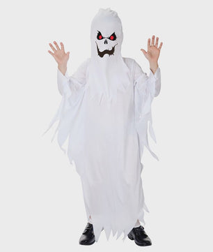 Spook Kostuum Kinderen - Eng Spook Halloween Verkleedpak met Masker