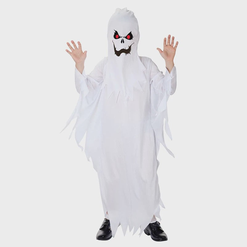 Spook Kostuum Kinderen - Eng Spook Halloween Verkleedpak met Masker