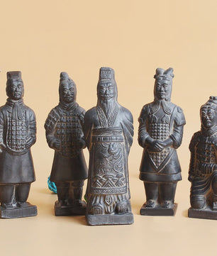 Terracotta Soldaat Beeldje - Qin Dynastie Stijl Woondecoratie Ambacht