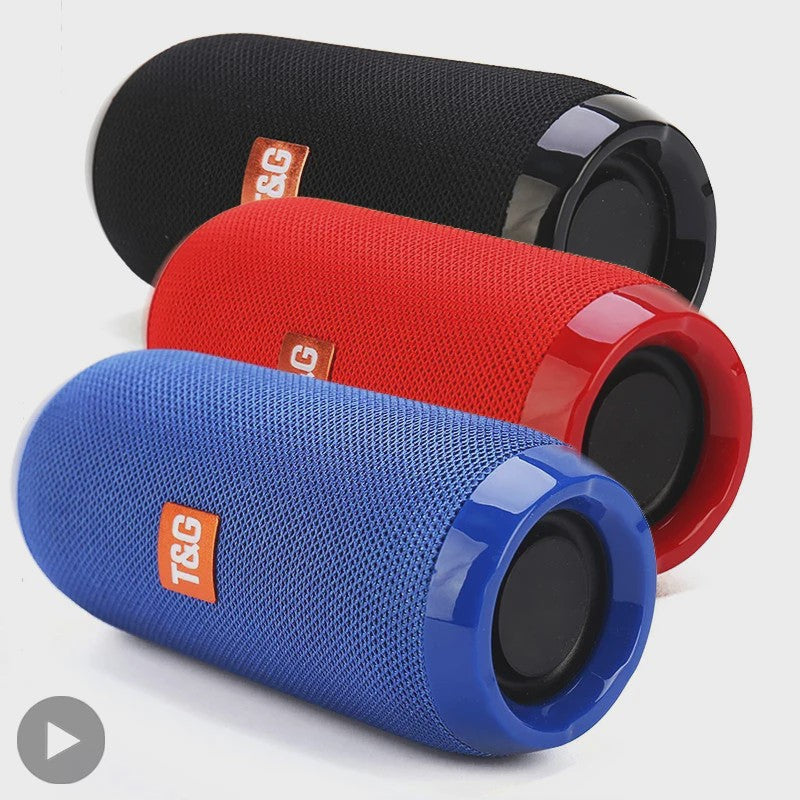 Draagbare Bluetooth Speaker met FM Radio, Subwoofer en 10W Stereo Geluid
