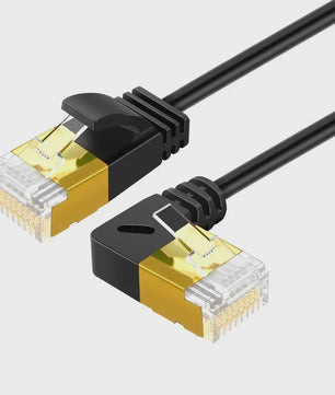 Hoekige CAT7 UTP Ethernet Netwerkkabel (RJ45) - 90 Graden Omhoog/Omlaag/Links/Rechts