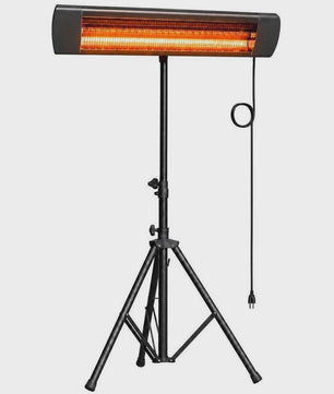 Waterdichte Buitenstraler 2500W met Carbon Fiber, Statief, Afstandsbediening & Kantelbeveiliging
