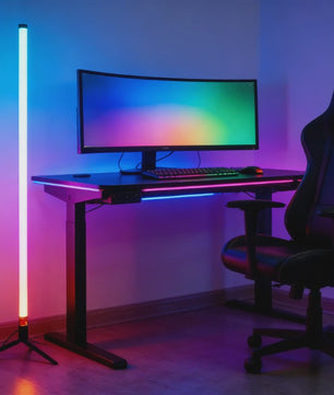 120cm LED RGB Vloerlamp met Muziekreactieve Sfeerverlichting