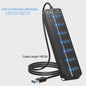 USB 3.0 Hub met 7 Poorten en 100cm Kabel - Breid uw Connectiviteit Uit
