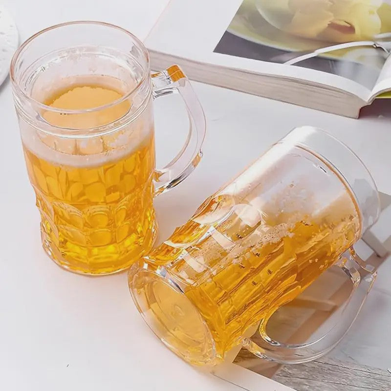 Realistische Valse Bierpul 450ml - Grappige Mok met Handvat voor Feestjes & Pranks